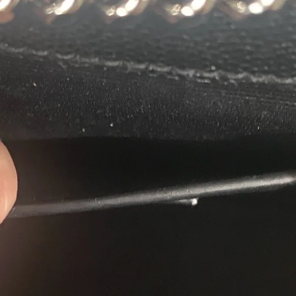 YSL Grain De Poudre Textured Mixed Matelasse Triquilt Small Monogram Satchel - Picture 11 of 16